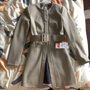 Houndstooth Peacoat NWT
